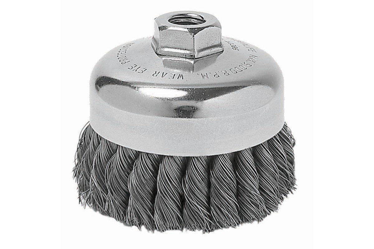 Metabo SMALL WIRE CUP BRUSH 3-1/2in X 7/8in X 5/8in-11 655202000