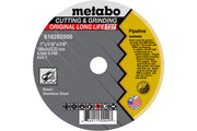 Metabo HPT 6" x 1/8" x 7/8" Type 27 A24T Long Life Pipeliner Grinding Wheel, 10-Pack 661285000