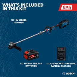 Bosch 18V Cordless String Trimmer Kit GRT18V-40N18X