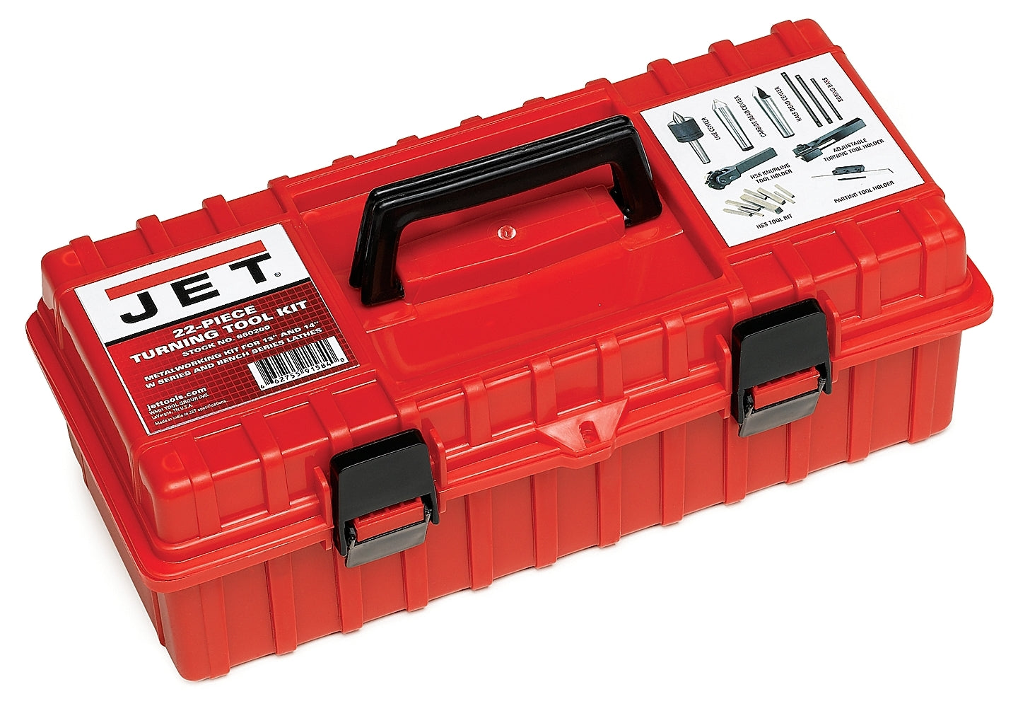 JET 22 Piece Turning Tool Kit For 13