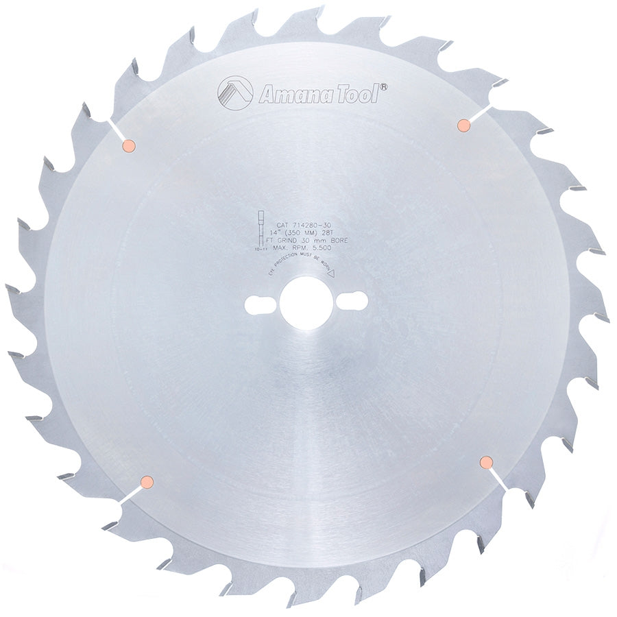 Amana Tool 14 in /28T Ripping Straight Grind 714280-30