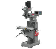 Jet JVM-836-3 Mill With 3-Axis ACU-RITE 203 DRO (Knee) With X and Y-Axis Powerfeeds 690047