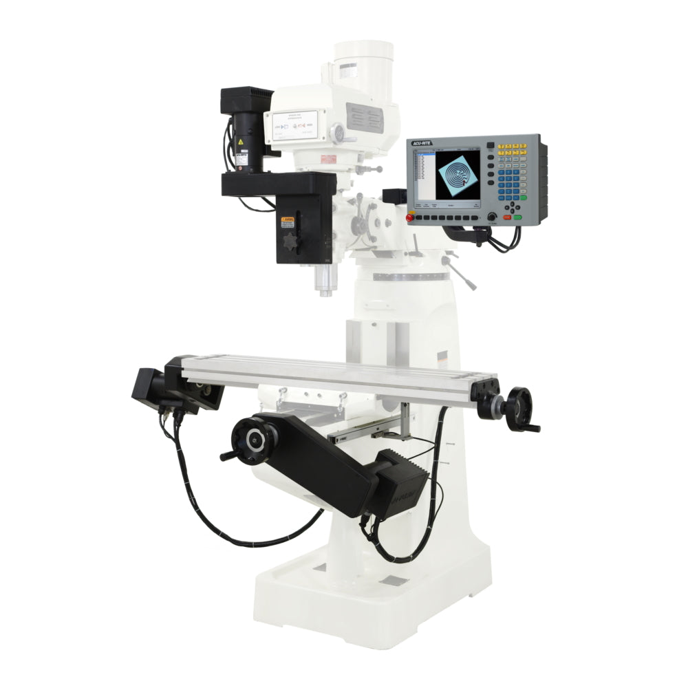 Jet JTM-949EVS/230 Mill With 3-Axis ACU-RITE G-2 MILLPWR CNC 690576