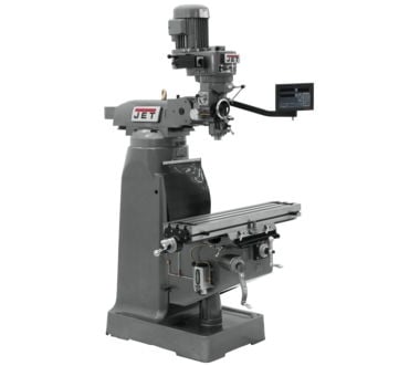 Jet JTM-2 Mill With 3-Axis Newall NMS800 DRO (Knee) 691182