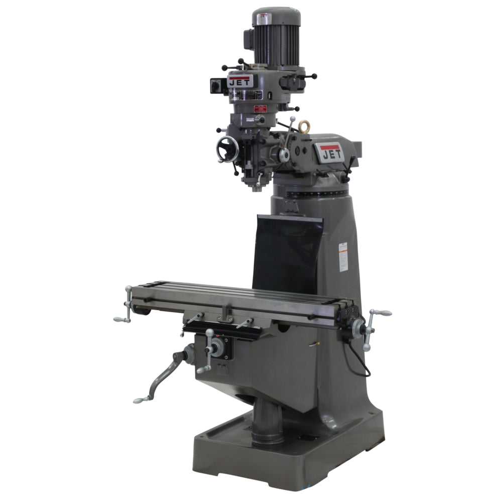 Jet JTM-2 Mill With Newall NMS300 DRO With X & Y-Axis Powerfeeds 692195