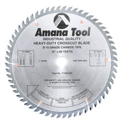 Amana Tool 12 in /60T Cut-Off Saw TCG Grind 712601