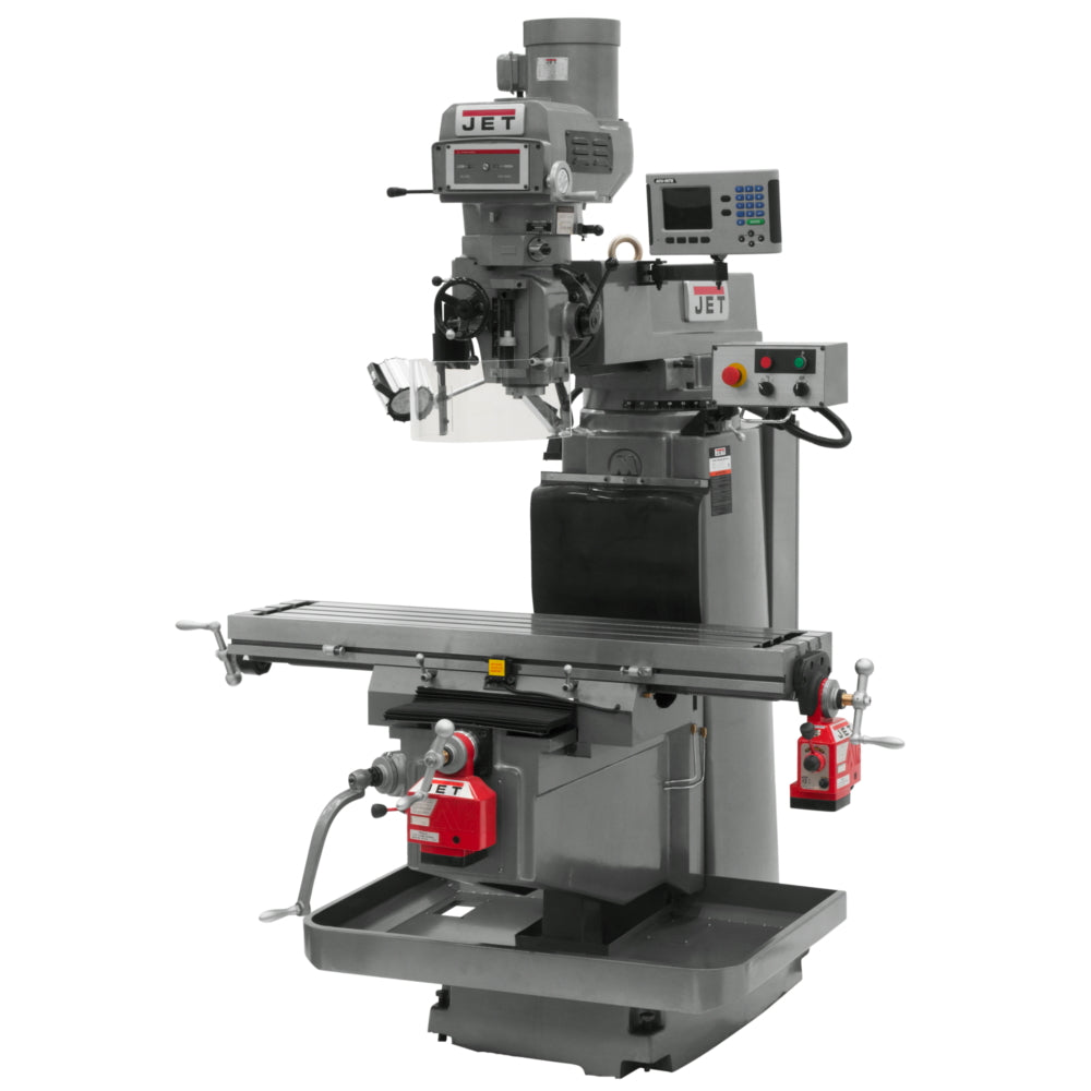 Jet JTM-1254VS With ACU-RITE 203 3X (Q) DRO, X & Y Powerfeeds & Air Power Drawbar 698064