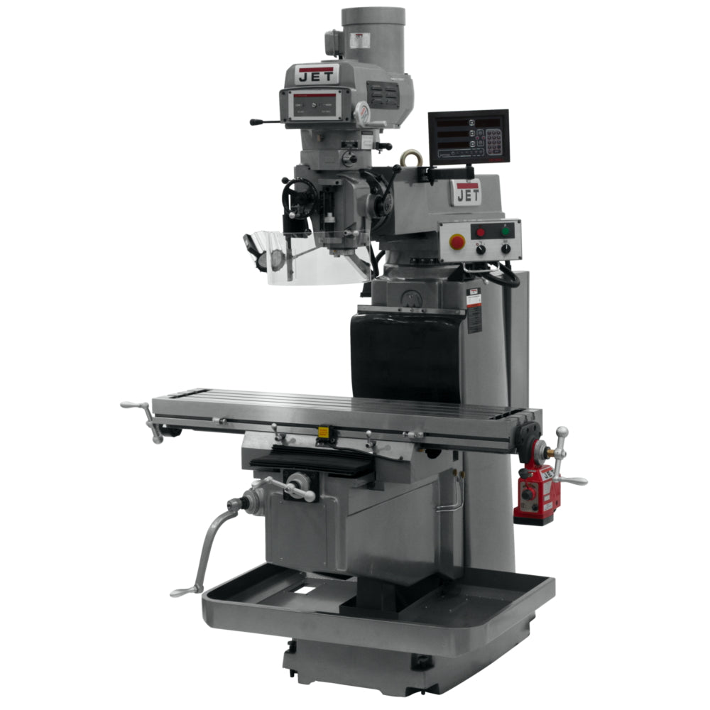 Jet JTM-1254VS With Newall NMS800 3X (Q) DRO & X Powerfeed 698078