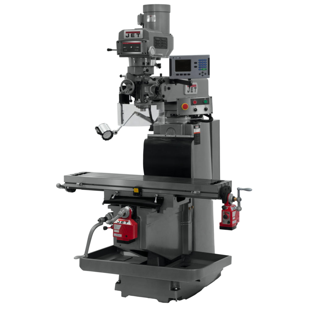 Jet JTM-1254RVS With ACU-RITE 203 3X (K) DRO, X & Y Powerfeeds 698116