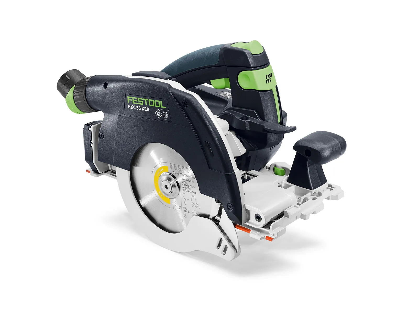 Festool 18V 6-1/4 in. Cordless Carpentry Saw HKC 55 KEB-F-Basic (Bare Tool) 578303