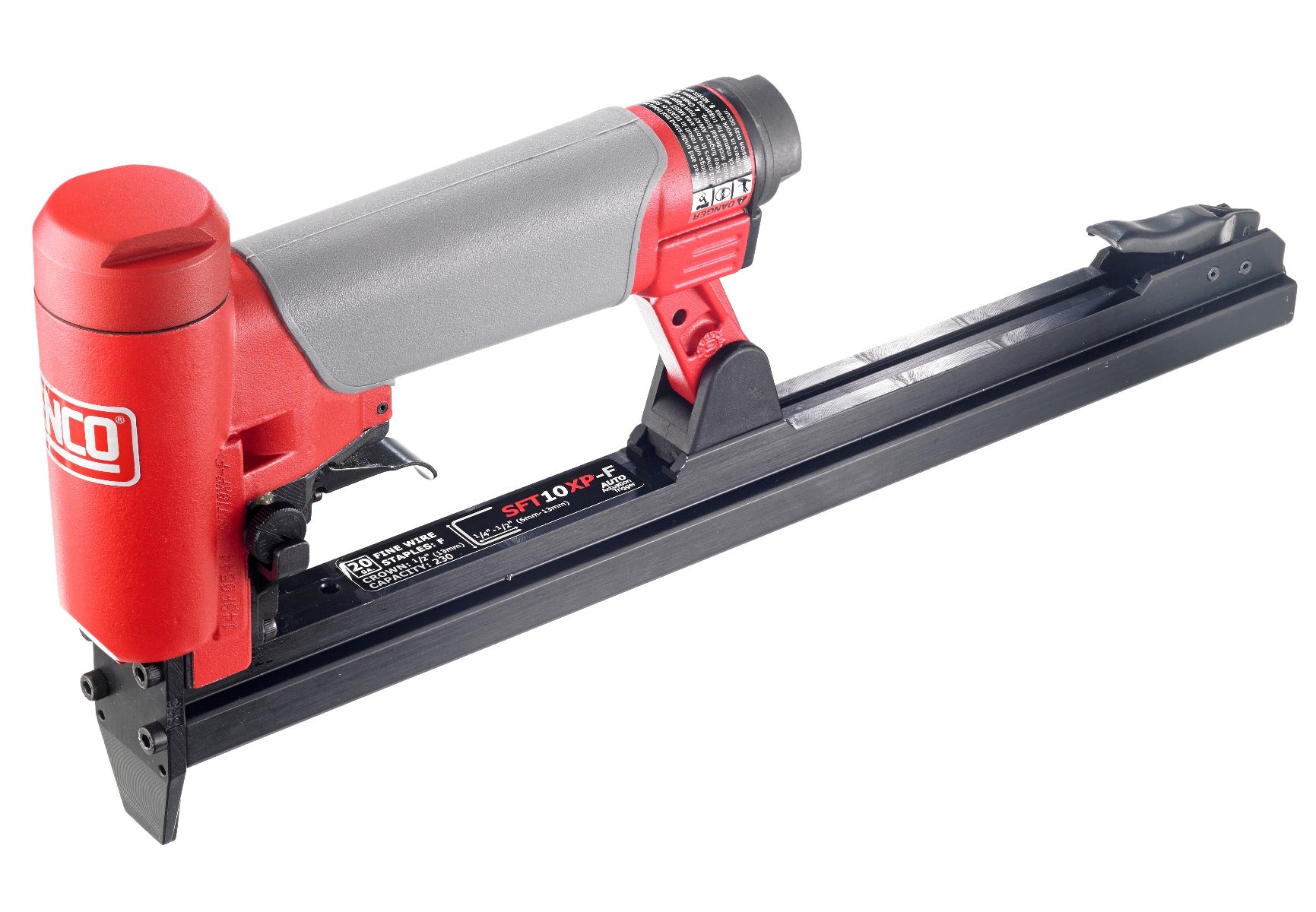 Senco 1/2in Crown, 5/8in Fine Wire Auto Stapler, (MTO) SFT10XP F-wire D/L 6S0341N