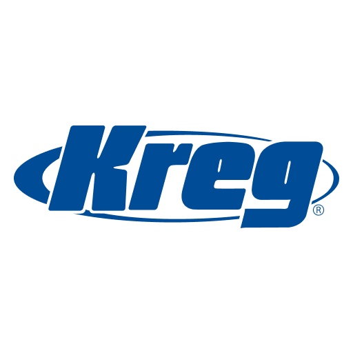 Kreg logo in blue on a white background
