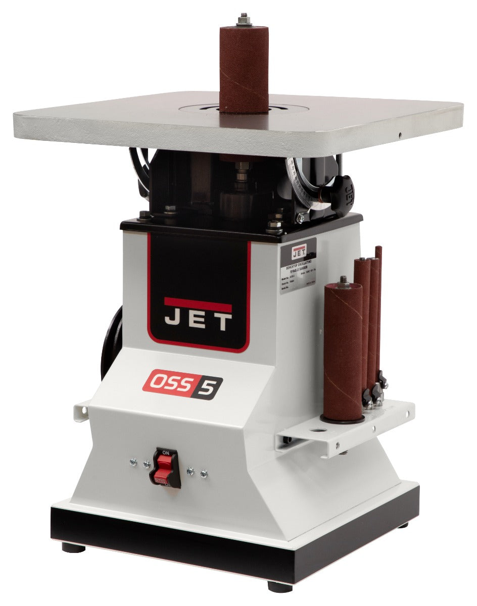 Jet JBOS-5, Benchtop Oscillating Spindle Sander, 1/2HP, 1Ph 115V 708404