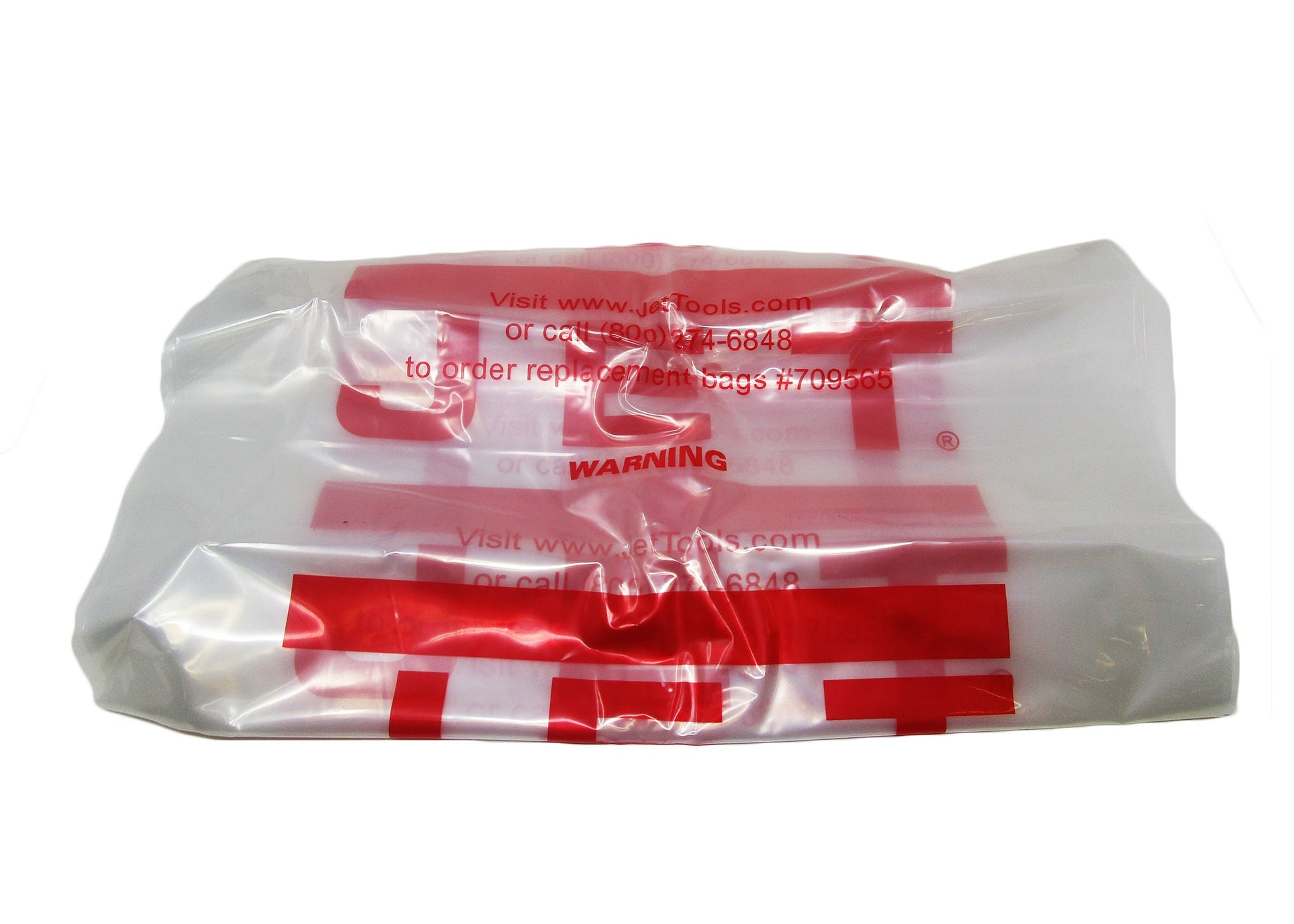 Jet Collection Bag, Clear Plastic 14 in. Diameter (pack of 5) 709565