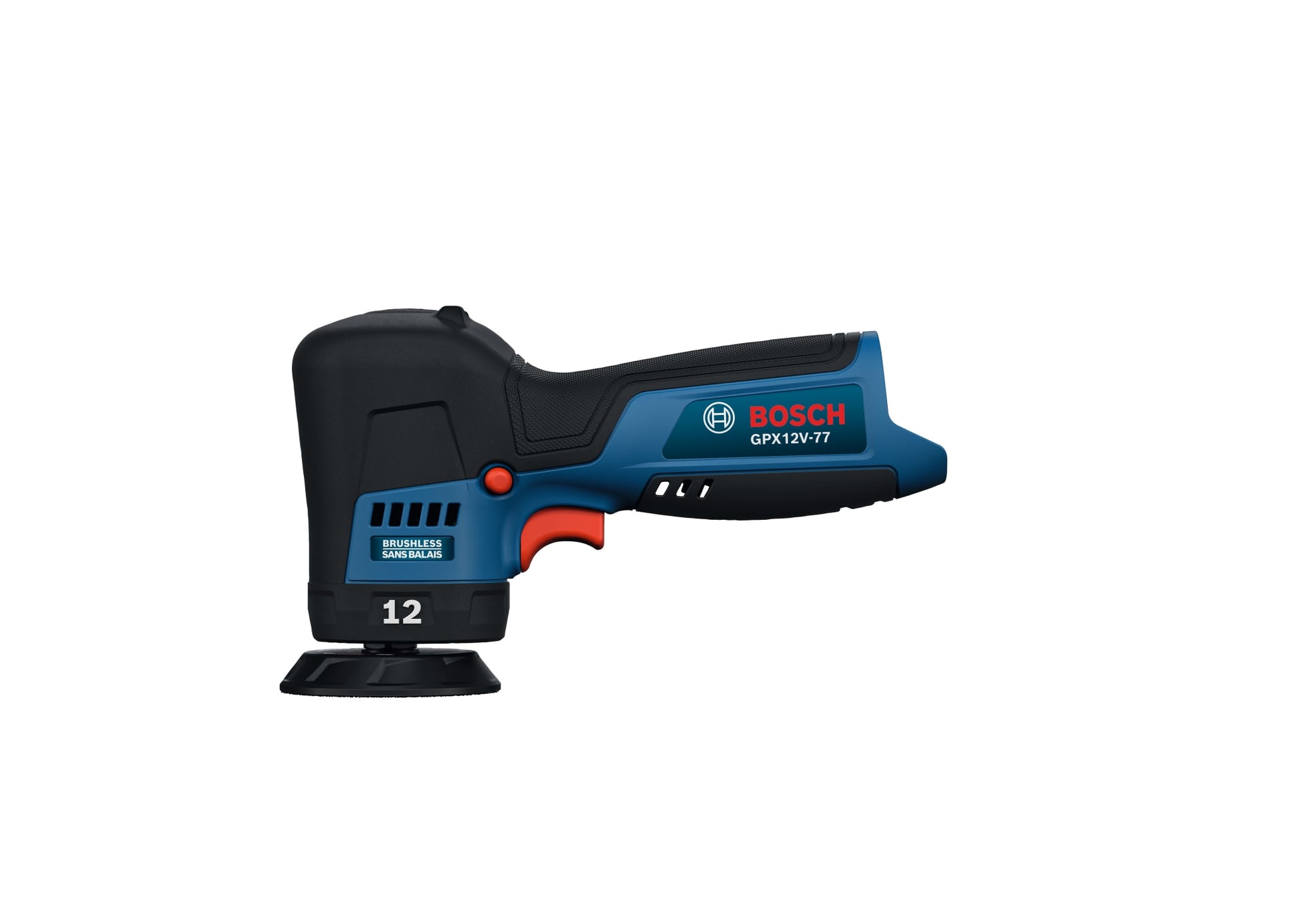 Bosch 12V 3" Random Orbital Polisher (Bare Tool) GPX12V-77N
