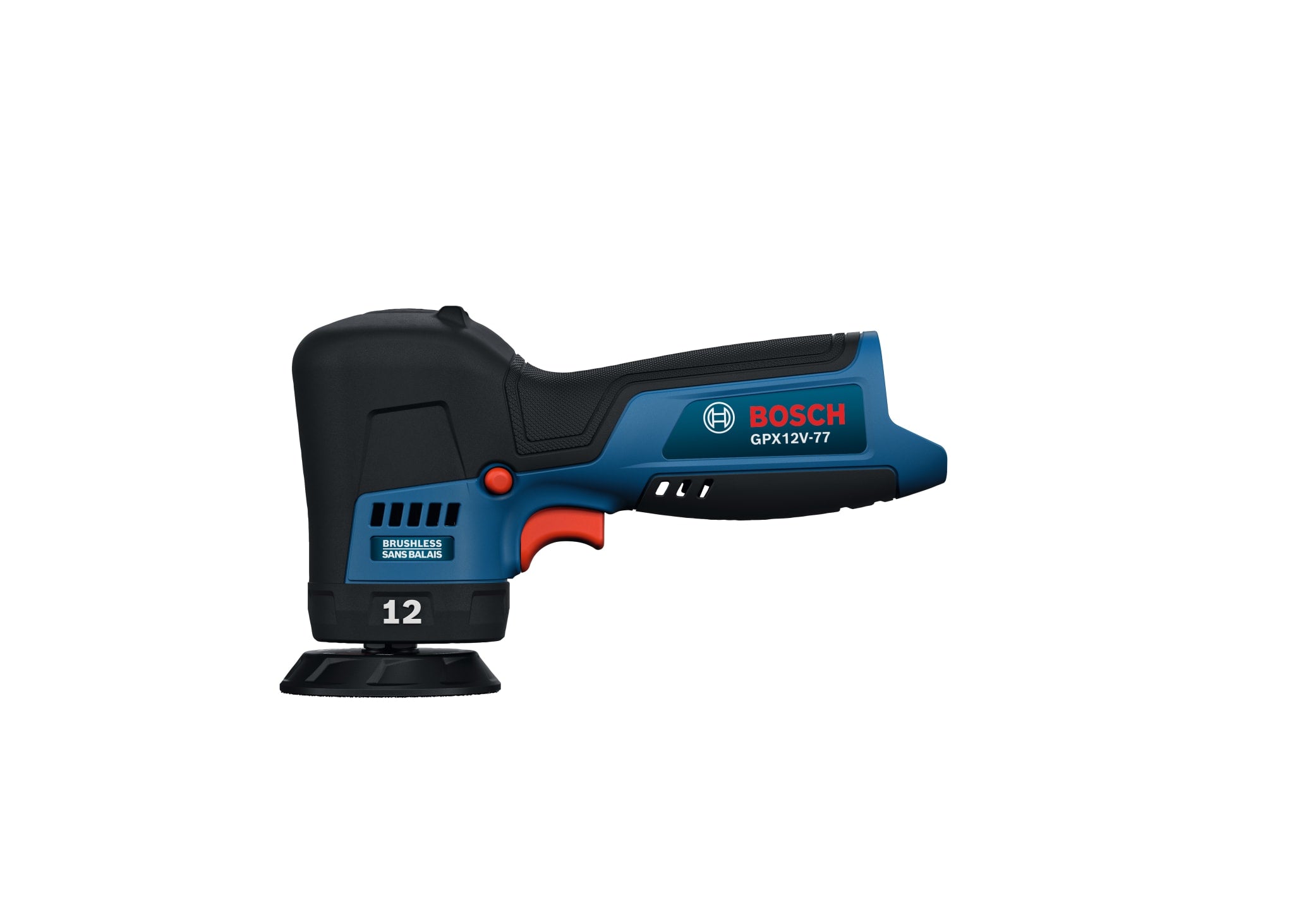 Bosch 12V 3" Random Orbital Polisher (Bare Tool) GPX12V-77N