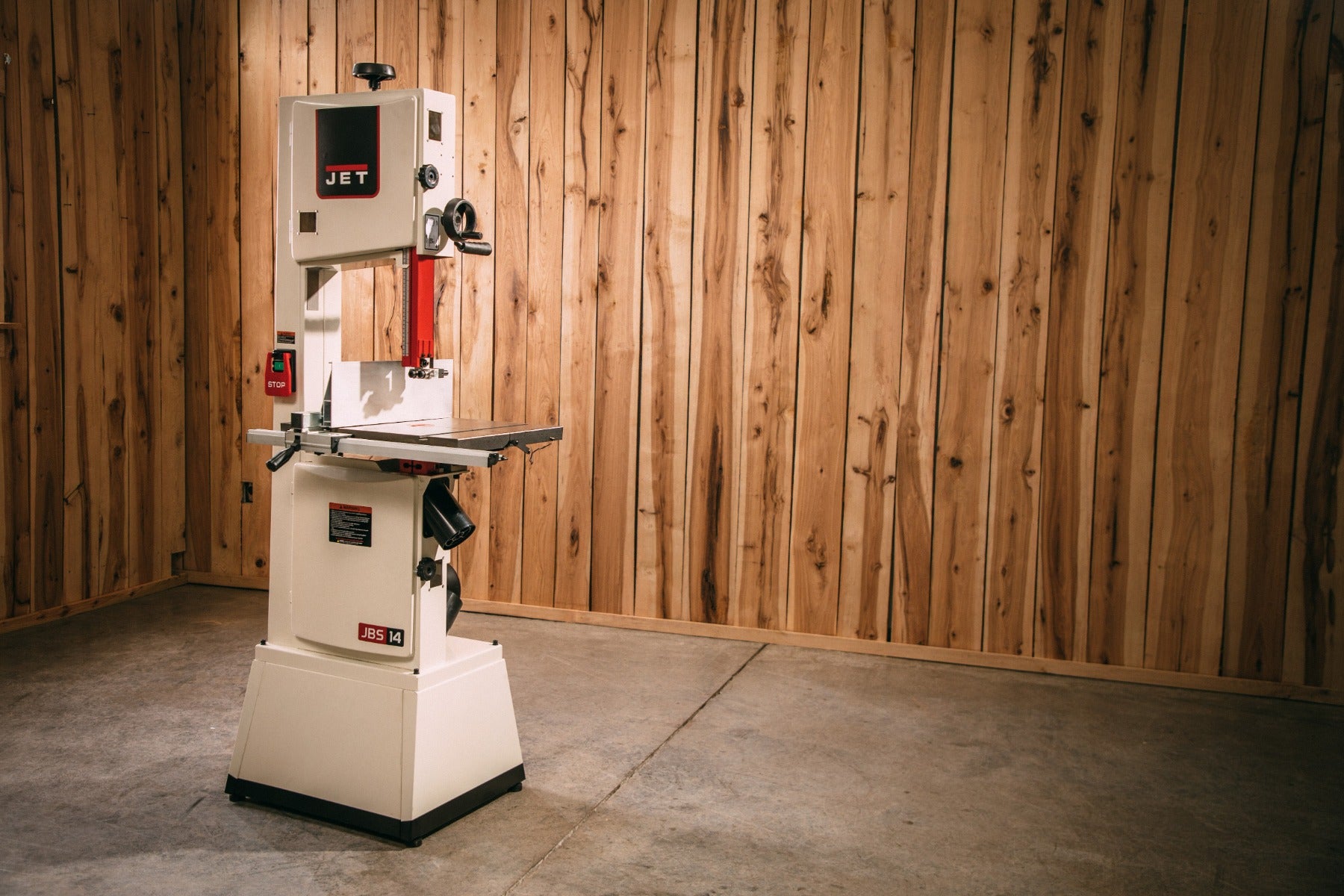 Jet 14 in. Steel Frame Bandsaw 1-3/4HP 115/230V JWBS-14SFX 714400K