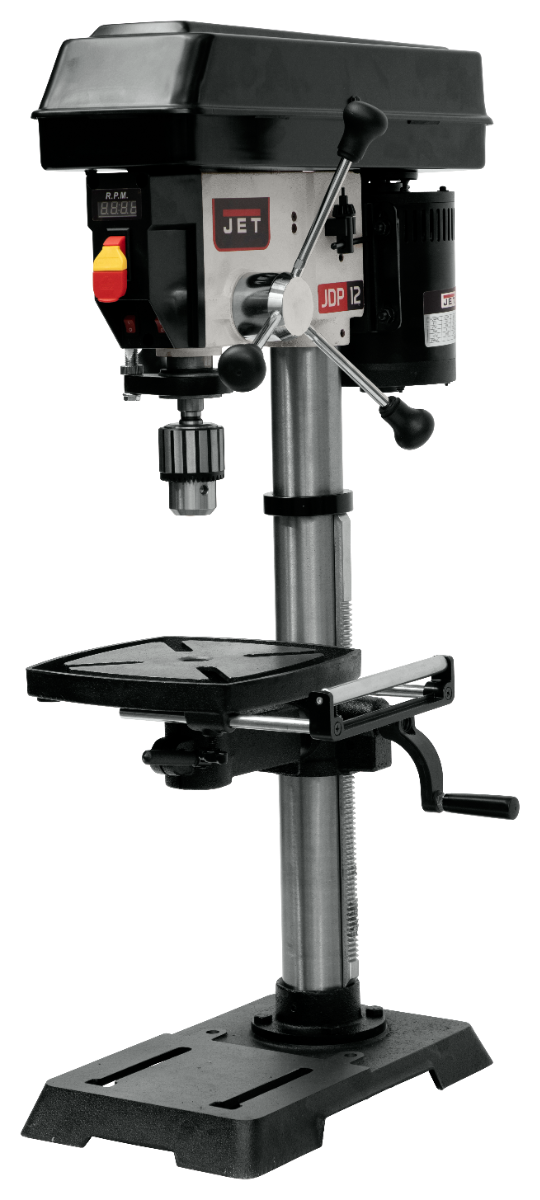 Jet JWDP-12, 12 in. Drill Press with DRO, 1/2HP 1PH 115V 716000