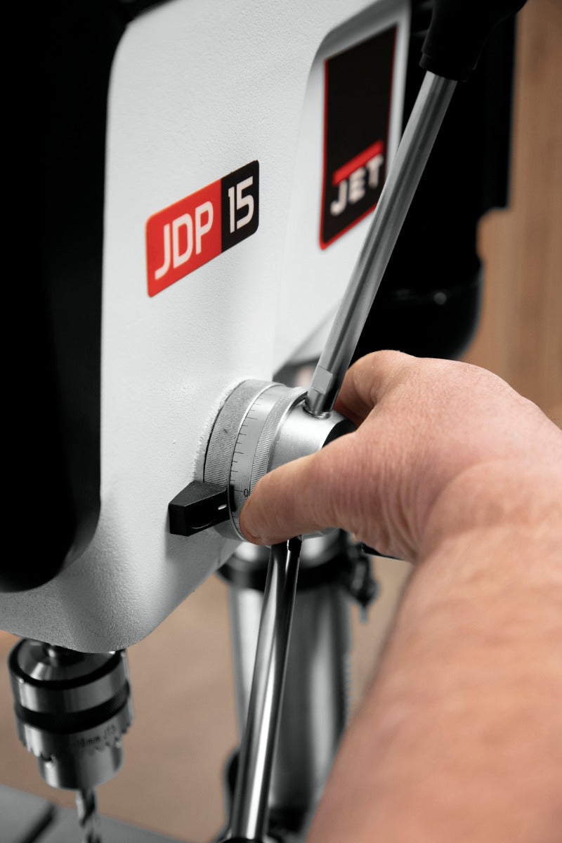 Jet JDP-15B, 15 in. Benchtop Drill Press, 3/4HP 1PH 115V 716200