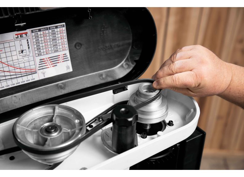 Jet JDP-17, 17 in. Floorstanding Drill Press, 3/4HP 1PH 115V 716300