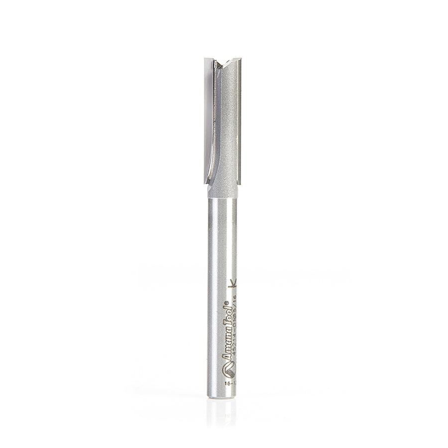 Amana Tool 2FL 5/16 in Dia. x 1 in CLx 1/4 in Shank 45214-01