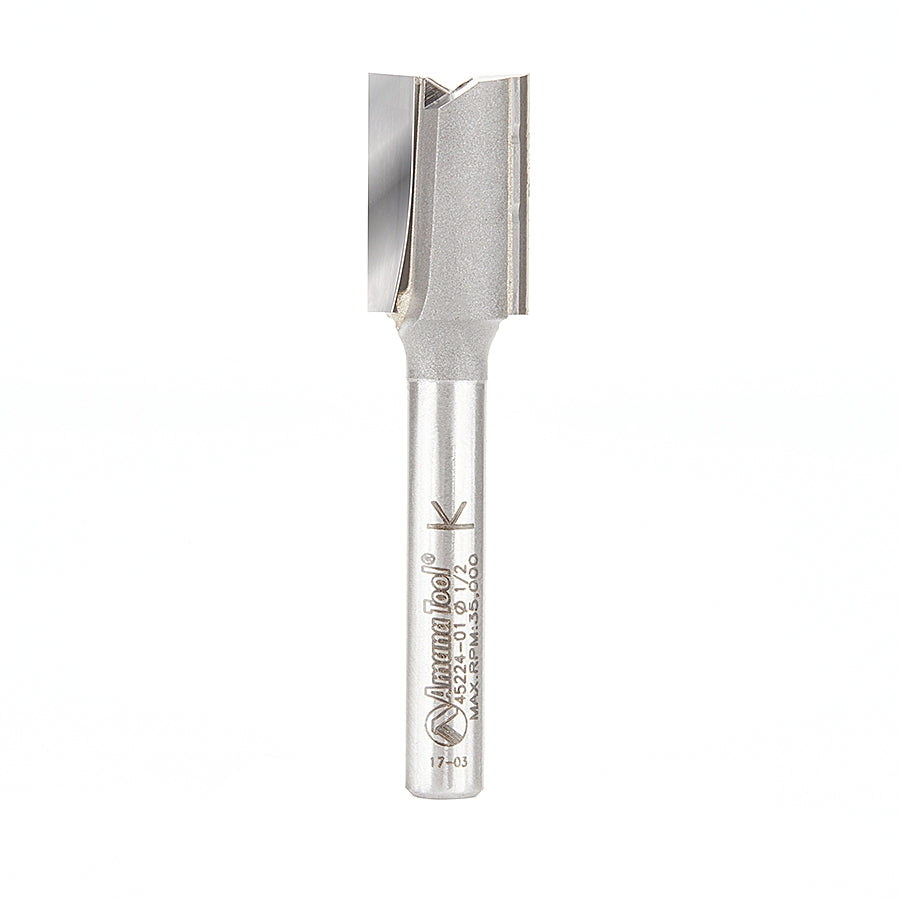 Amana Tool 2FL 1/2 in Dia. x 3/4 in CL x 1/4 in Shank 45224-01
