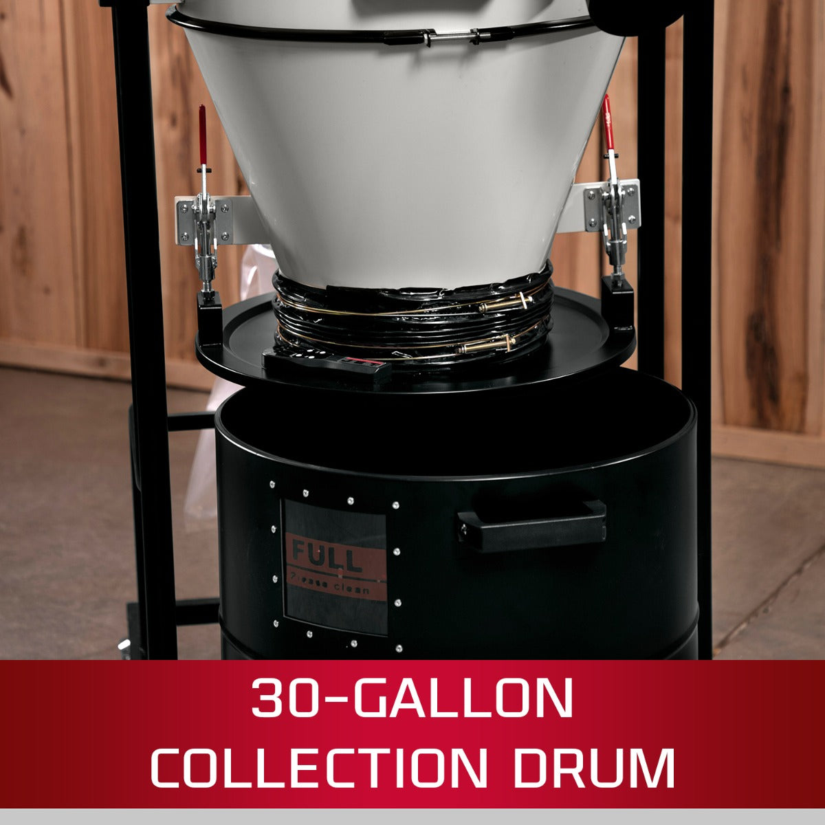 Jet JCDC-2 Cyclone Dust Collector, 2HP 1PH 230V 717520