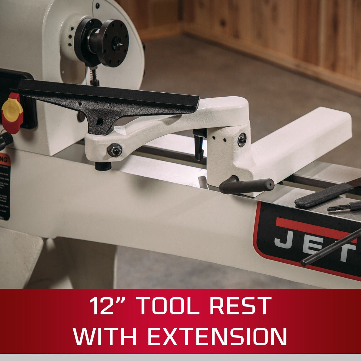 Jet JWL-1440VS 14 in. x 40 in. Benchtop Variable Speed Wood Lathe, 1HP 1PH 115/230V 719400