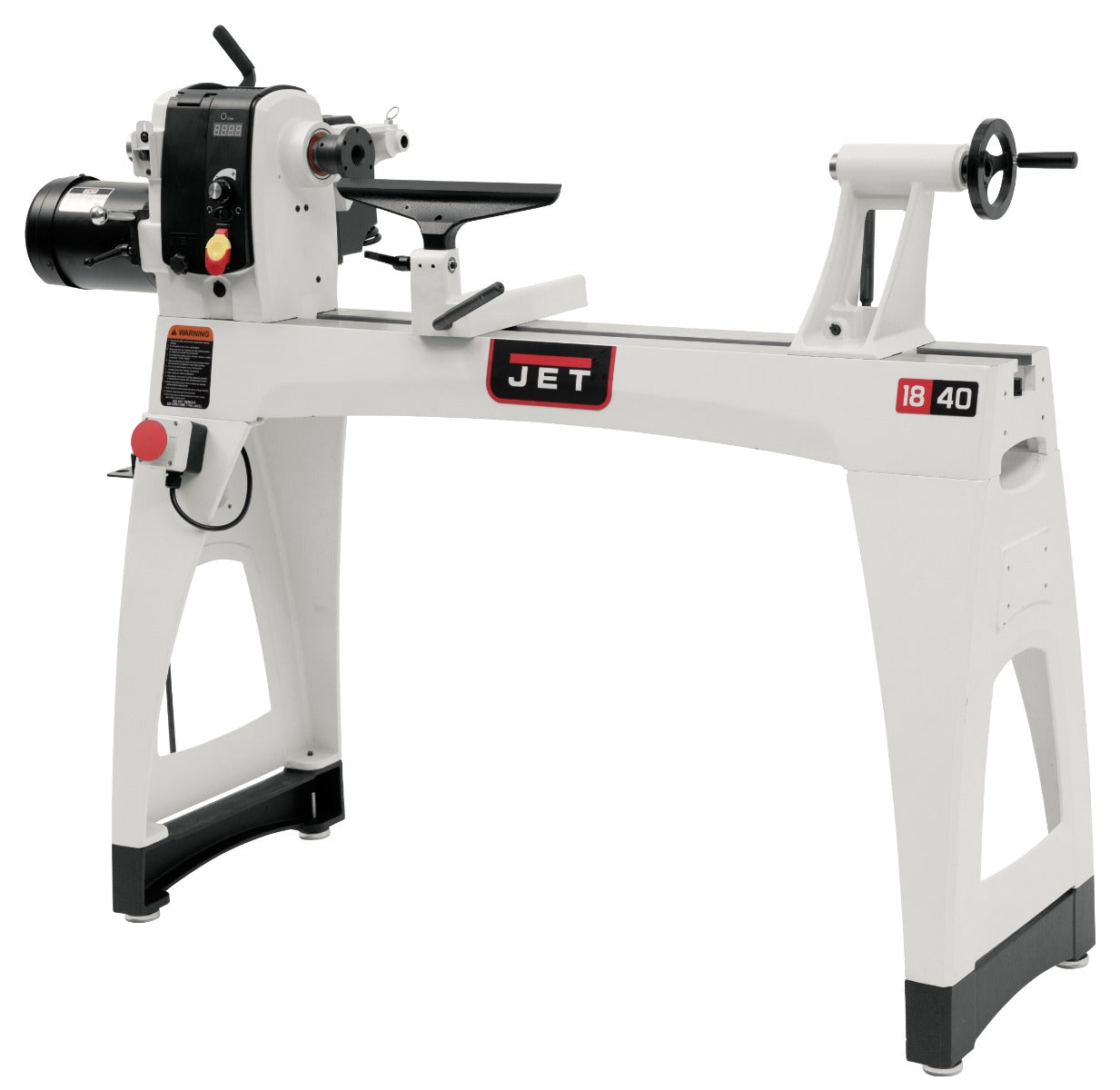 Jet JWL-1840EVS 18 in. x 40 in. Electronic Variable Speed Wood Lathe, 2HP 1PH 230V 719600