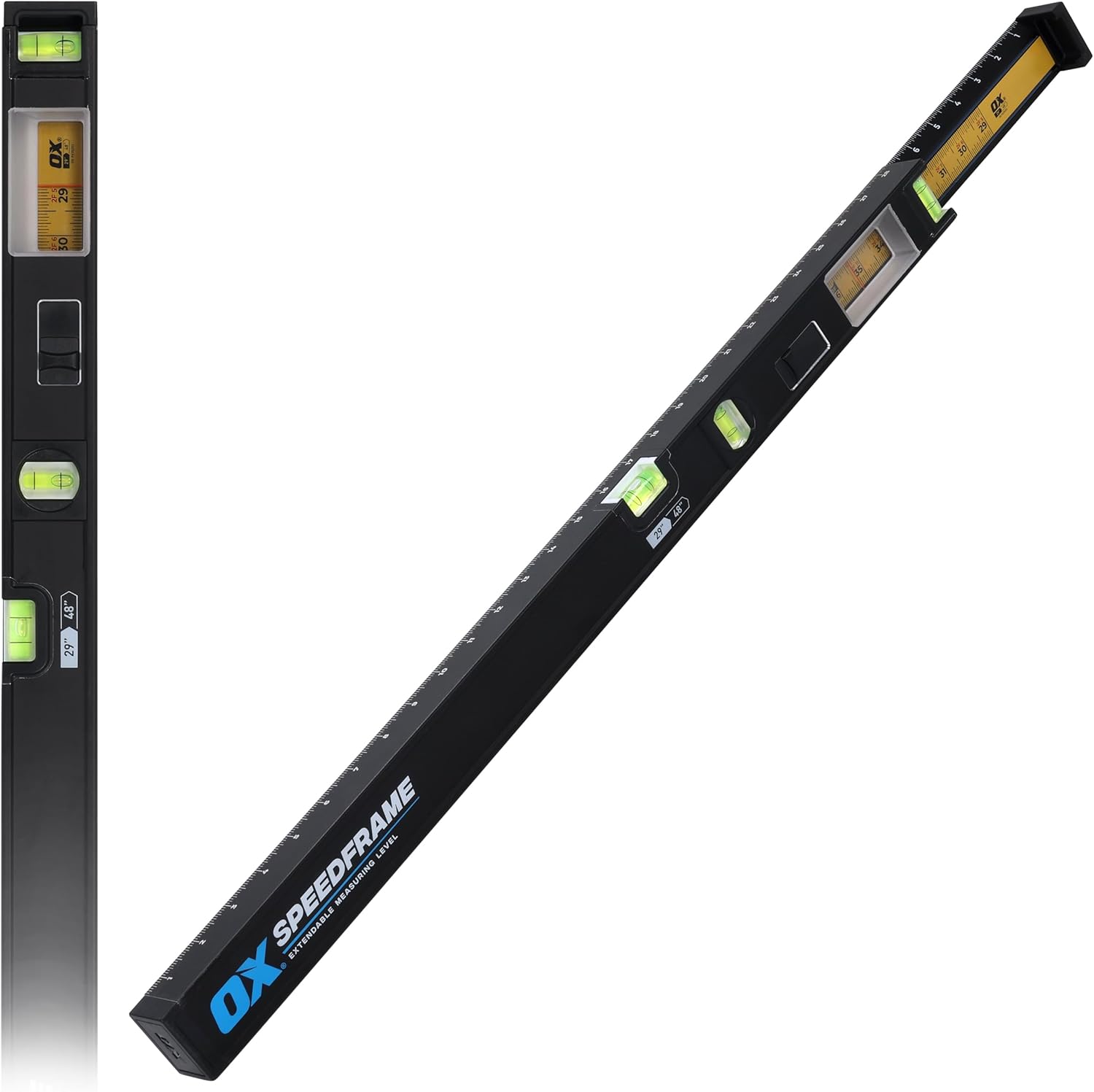 Ox Tools SPEEDFRAME 29" to 48" Extendable Measuring Level OX-P635203