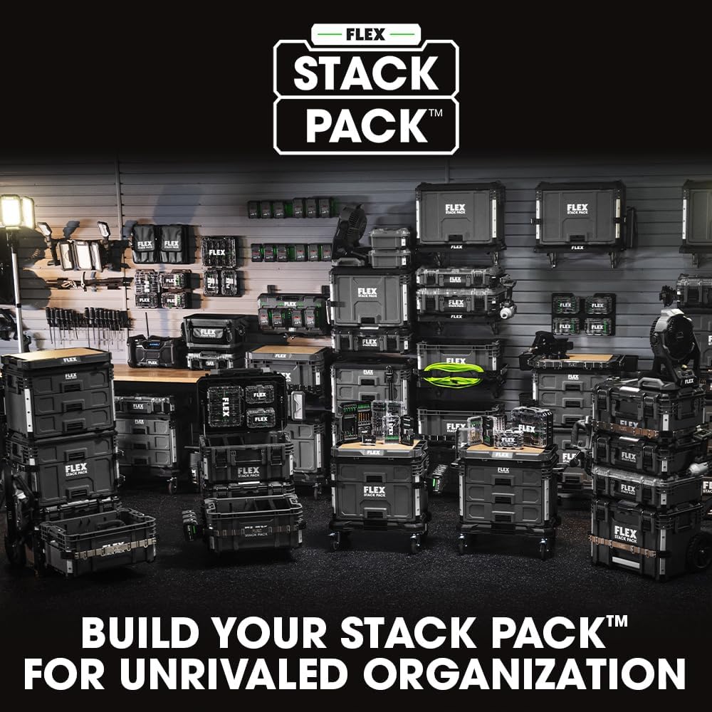 Flex Tools STACK PACK 3-Piece Storage System FSM1101-3