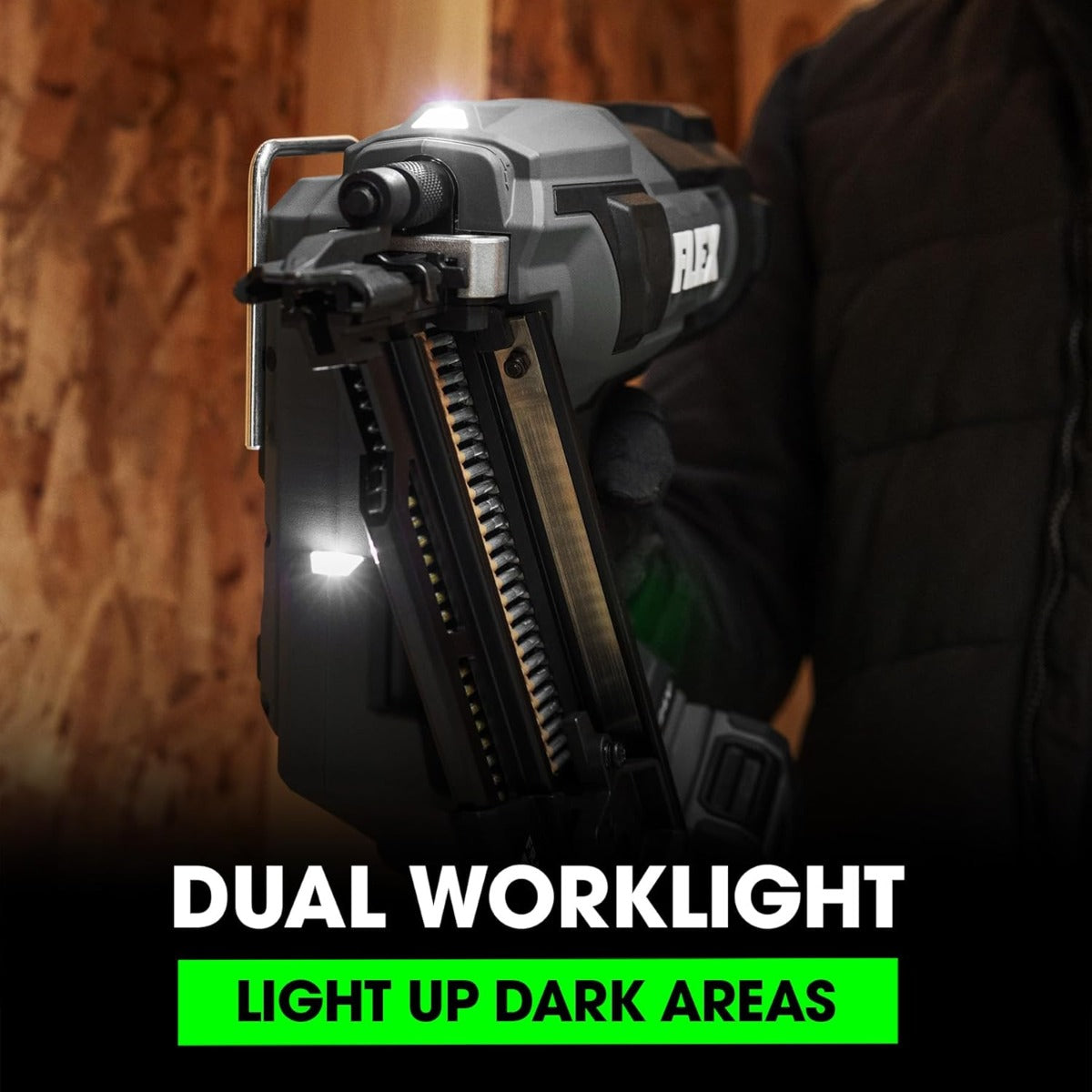 Flex Tools 21 Degree Framing Nailer Kit FX4351A-1C