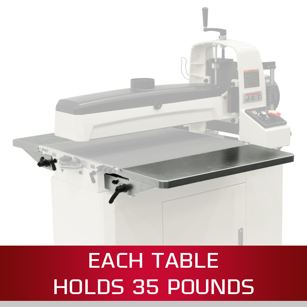 Jet Folding In/Outfeed Tables JWDS-2550/JWDS 723551