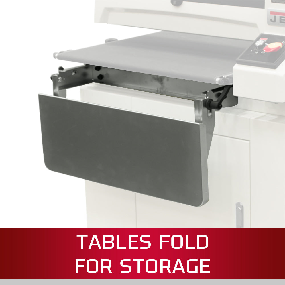Jet Folding In/Outfeed Tables JWDS-2550/JWDS 723551