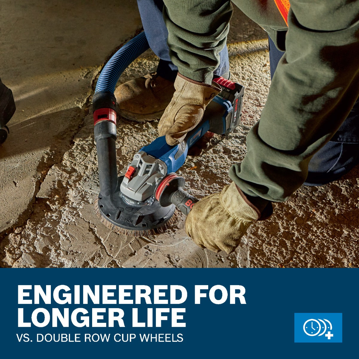 Bosch 5" Double Row Diamond Cup Wheel DCDR0502
