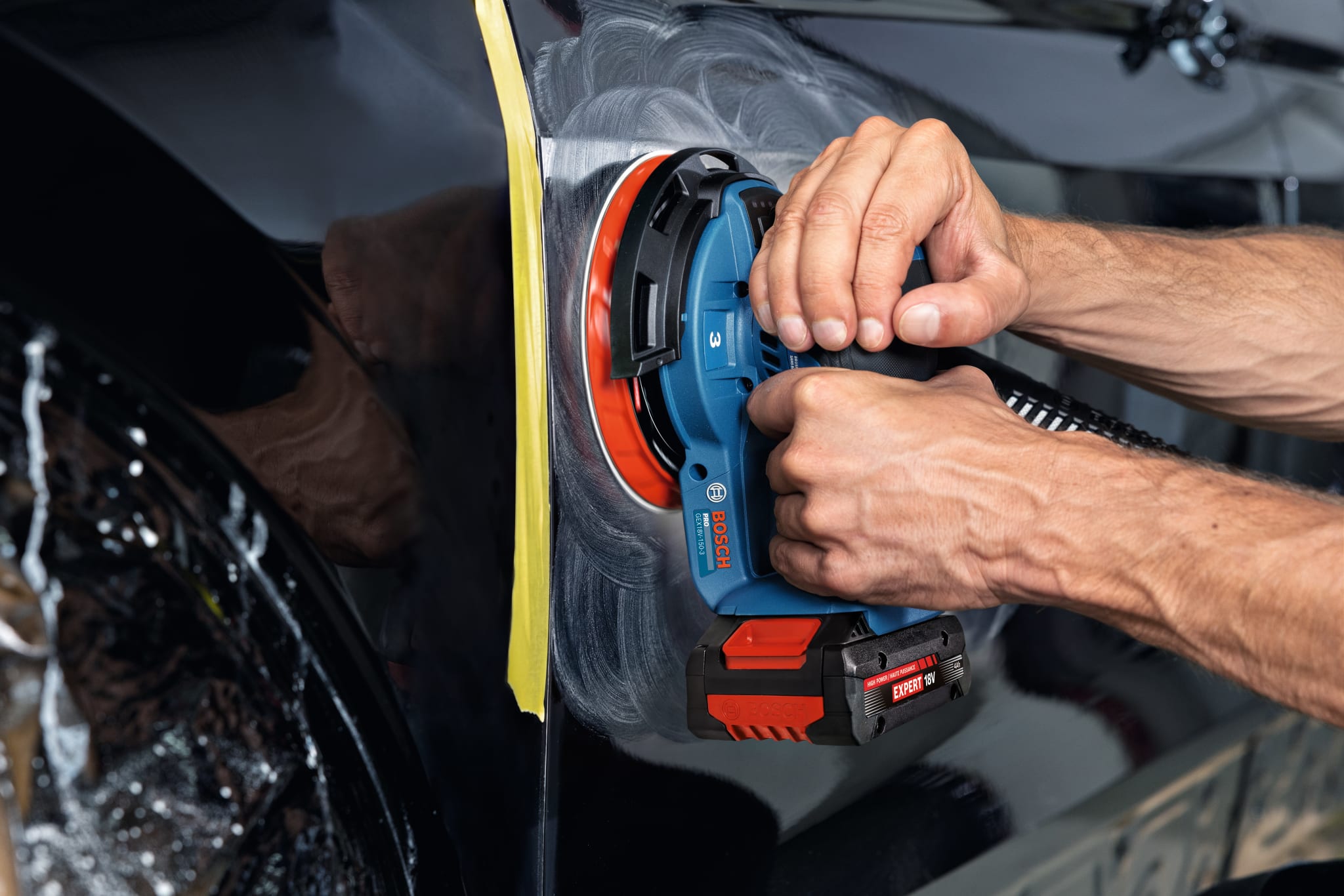 Bosch 18V 6" Random Orbit Sander 3mm (Bare Tool) GEX18V-150-3N