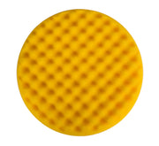 Foam Polishing Pad 6"x1" Yellow Waffle, 2/Pkg