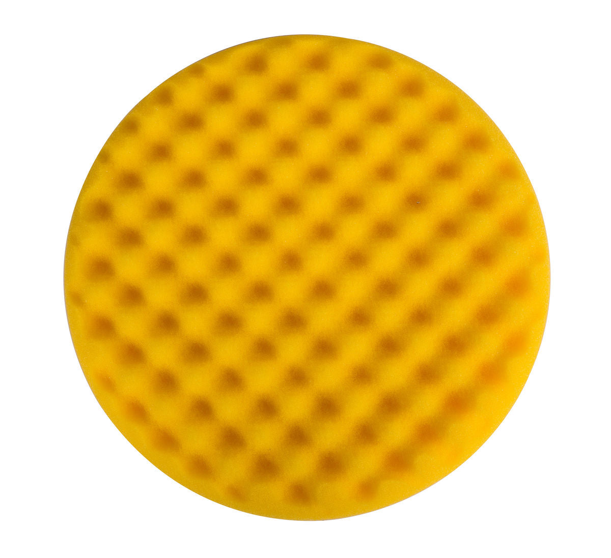 Mirka Foam Polishing Pad 6"x1" Yellow Waffle, 2/Pkg MPADYF-6W