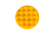 Foam Polishing Pad 3.25"x1" Yellow Waffle, 20/Pkg