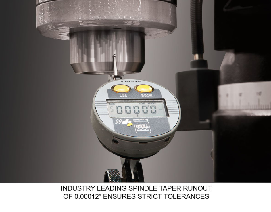 Jet EVS-949 Mill with 3-Axis ACU-RITE 203 (Knee) DRO and X, Y, Z-Axis JET Powerfeeds 894328