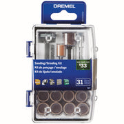 31pc Sanding/Grinding Accessory Micro Kit