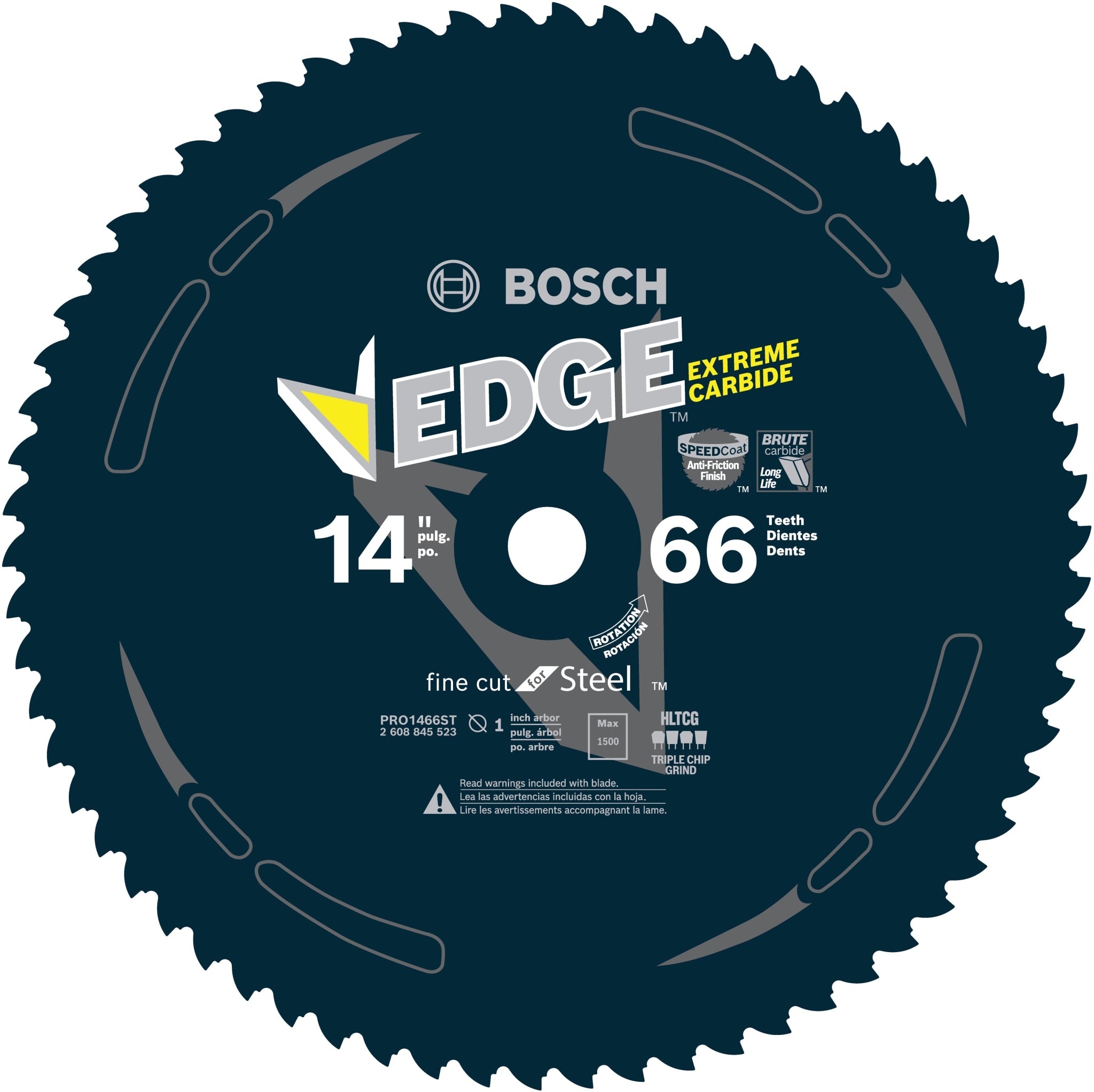 Bosch 14" 66T Saw Blade for Dry Cut Saw PRO1466ST
