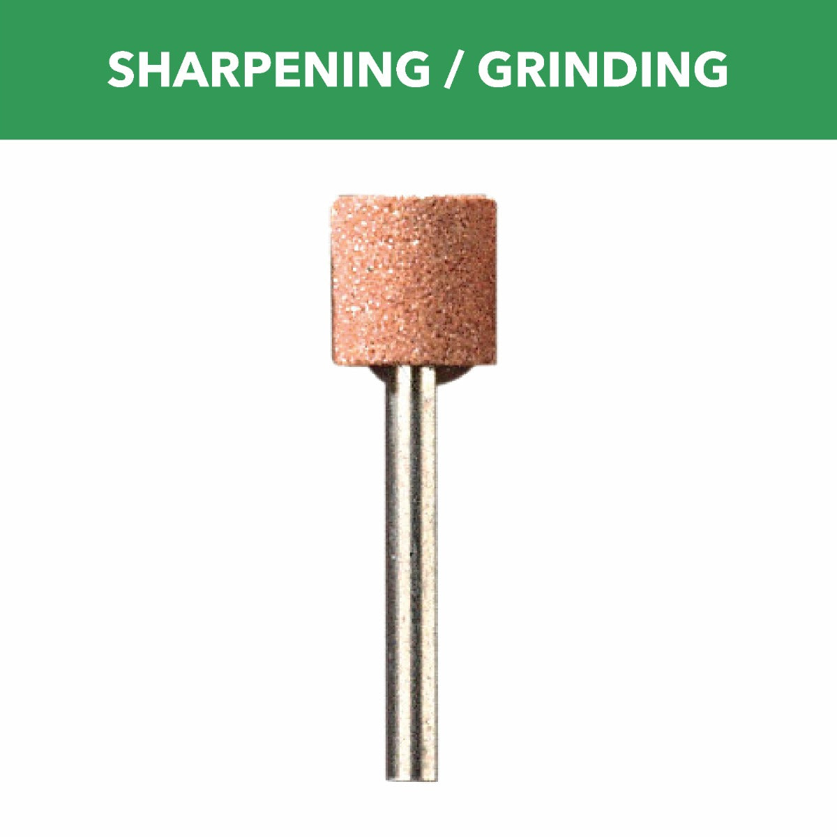 Dremel 3/8 in. Aluminum Oxide Grinding Stone 8175