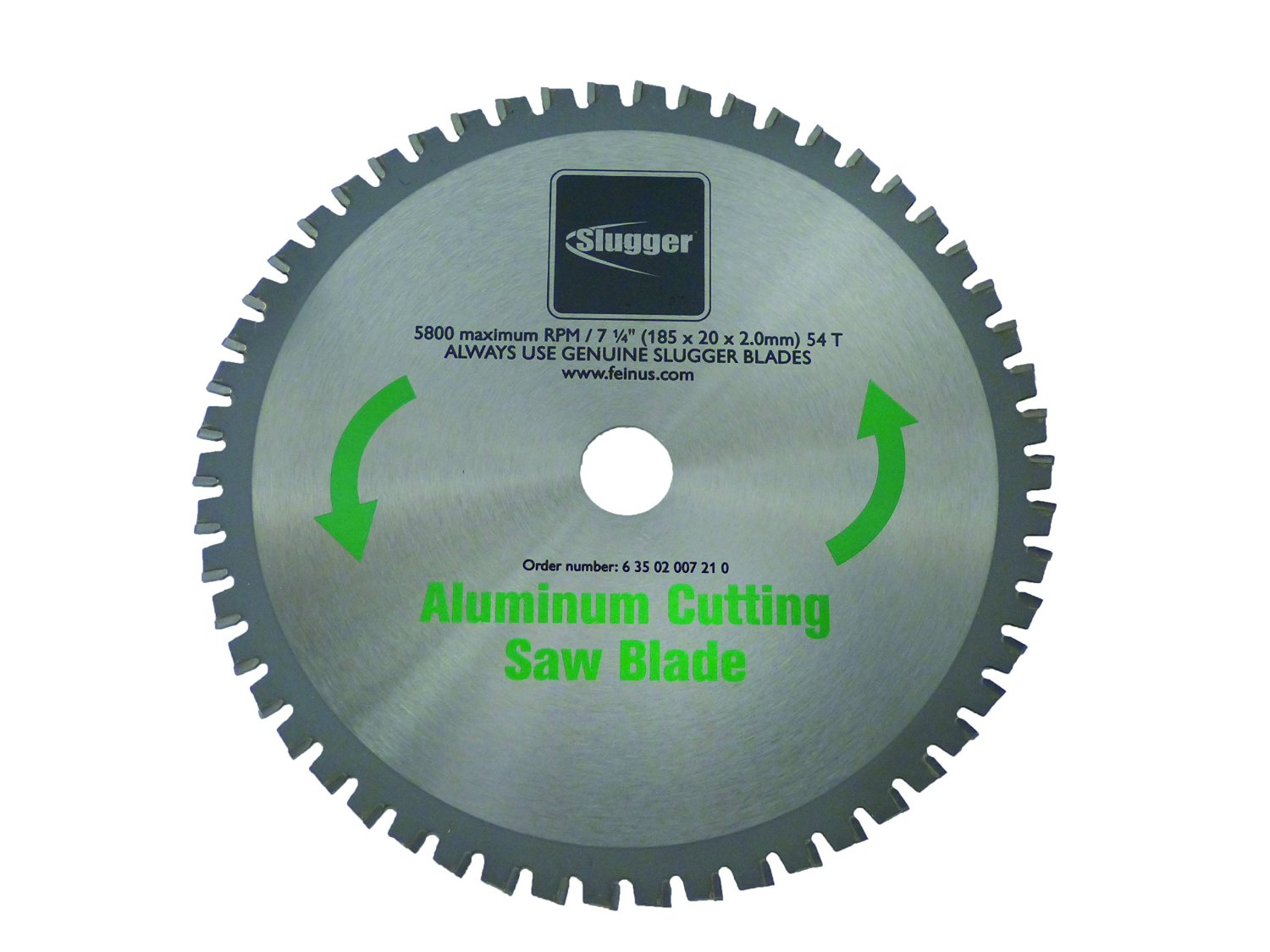 Fein Slugger 7-1/4 in. Aluminum Cutting Saw Blade 63502007210
