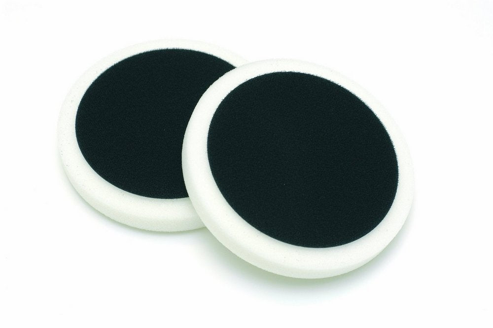 Mirka 8 in. White Flat Foam Polishing Pad 1-1/4 in. thick, Qty 1 MPADWF-8