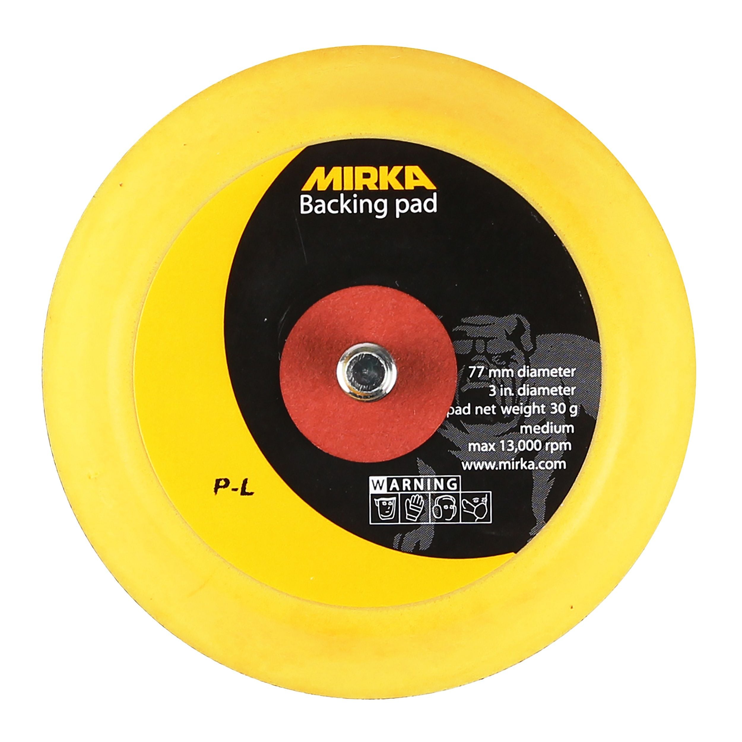 Mirka Backing Pad 3" x .25" Grip Medium 8294791311