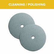 1 in. Emery Impregnated Polishing Wheel, 2-Pack