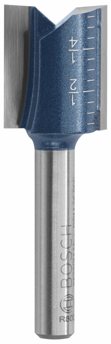 Bosch 5/8 x 3/4 in. Carbide-Tipped Double-Flute Straight Bit