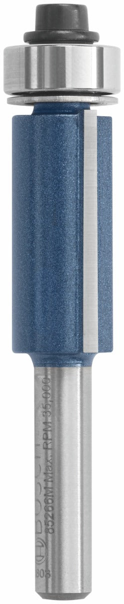 Bosch 1/2 x 1 in. Carbide-Tipped Double-Flute Flush Trim Router Bit