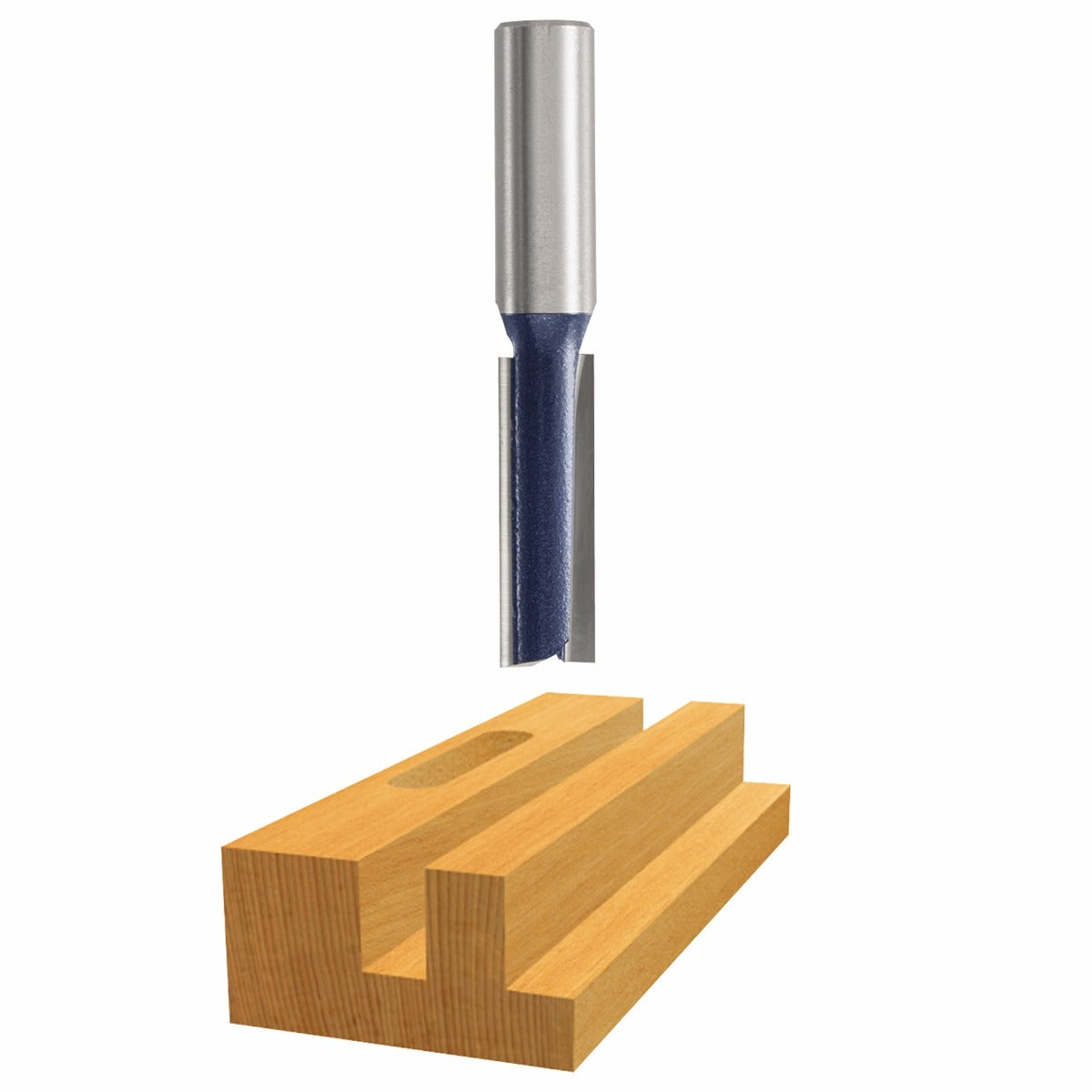 Bosch 3/8 x 1" Carbide Tip 2-Flute Straight Bit 85276M